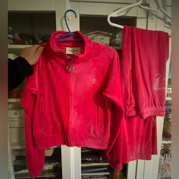 Hot pink juicy track suit set XS - Picture 4 of 8